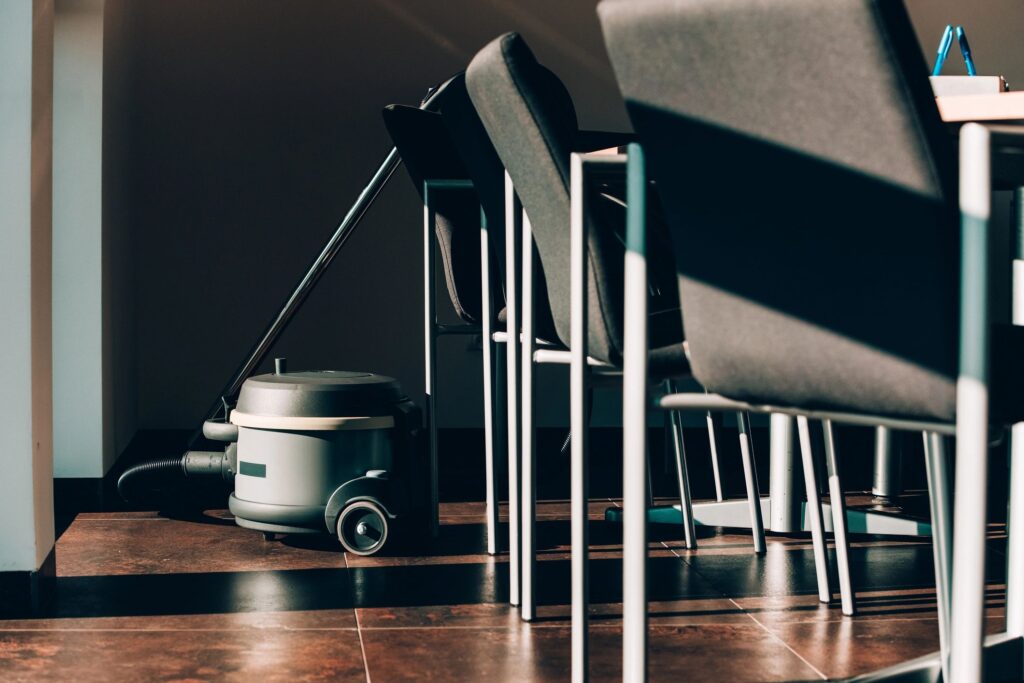 professional janitorial services building